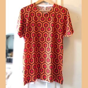 Overlook Hotel carpet pattern t-shirt